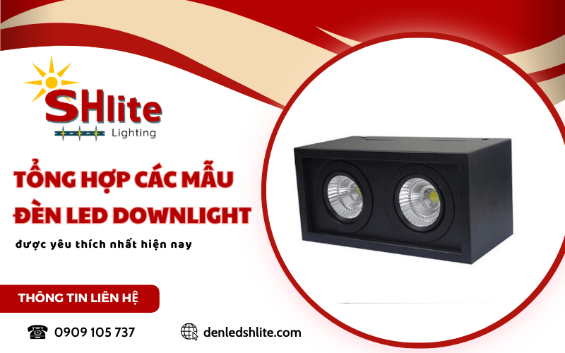 đèn LED Downlight, đèn LED âm trần