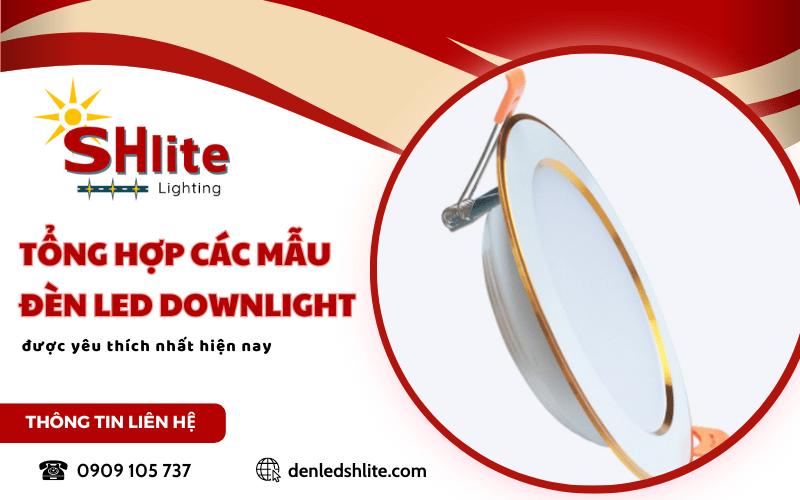 đèn LED Downlight, đèn LED âm trần