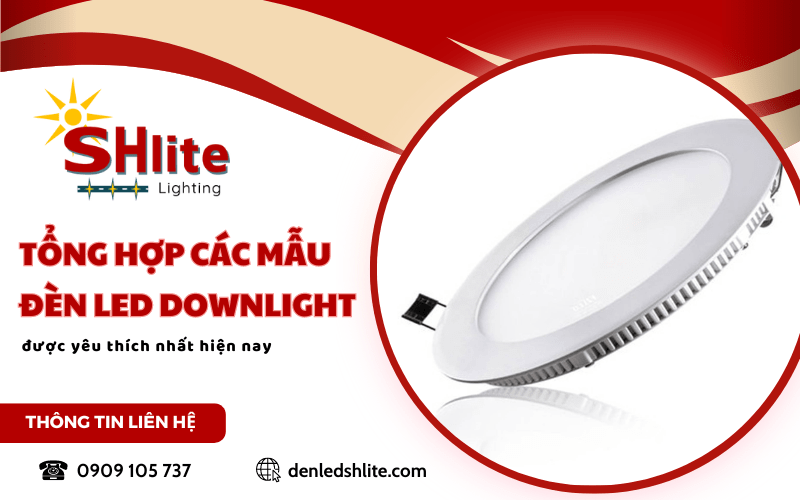 đèn LED Downlight , đèn LED âm trần 