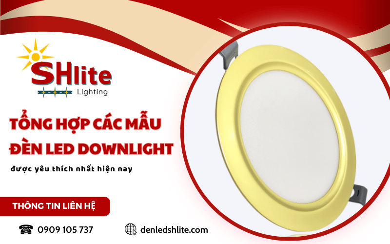 đèn LED Downlight , đèn LED âm trần 