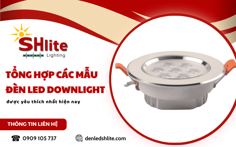 đèn LED Downlight , đèn LED âm trần 